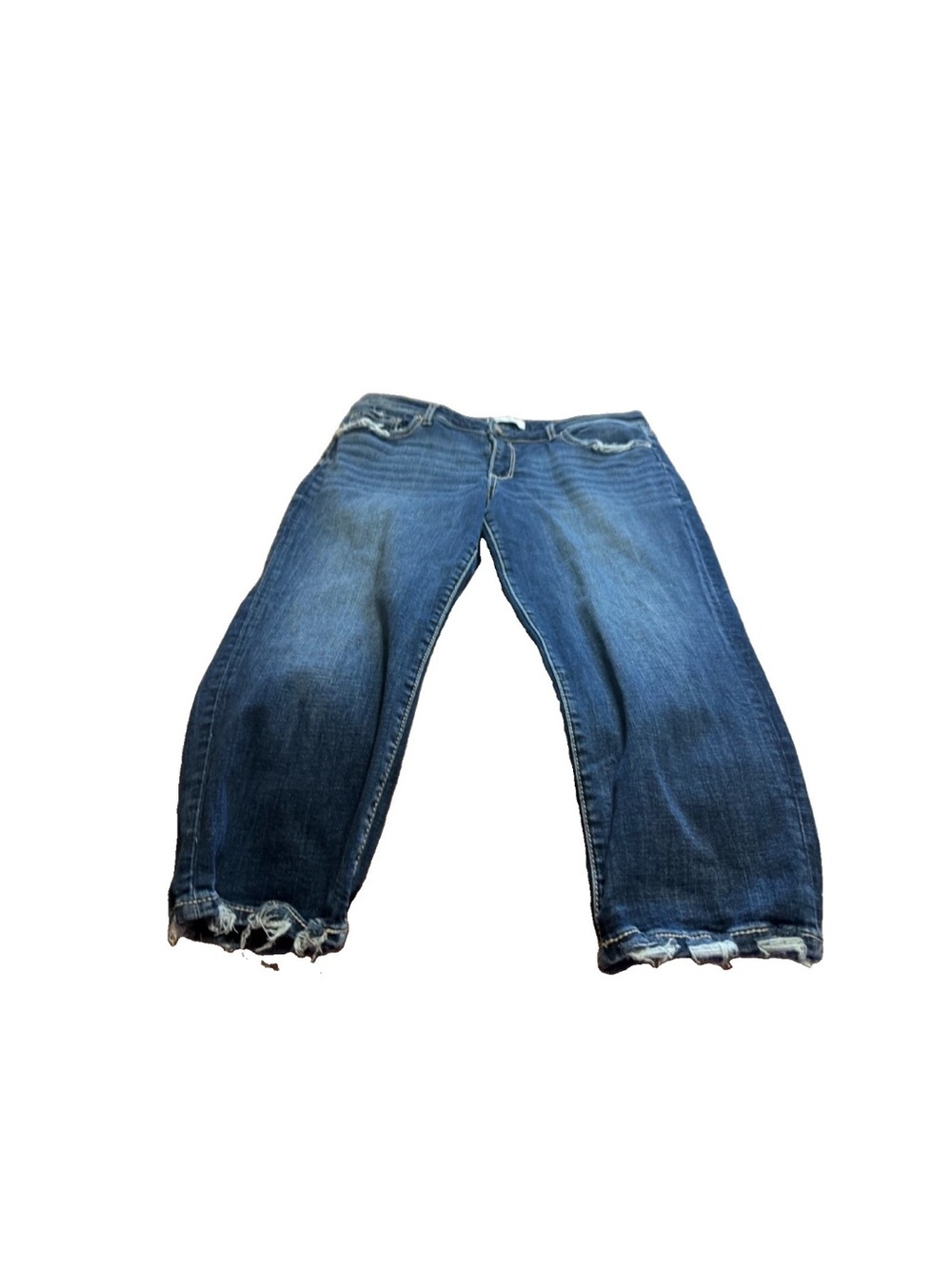 Bke Buckle Women’s Medium Wash Mid Rise Jean Capris! Size 34 40x22